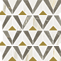 600110000976 Stellaris Grey Mosaico Orpheus Lux 33.8x31.5 Italon