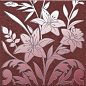 HGD/C567/5293 Барберино 3 бордо глянцевый 20x20 Kerama Marazzi