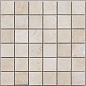 МБ-П6-48 мрамор Cream Marfil 4.8*4.8 30*30 Геомозаика