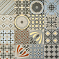 DEC 227K Cementine Color Mix Rettificato 20x20 Novabell