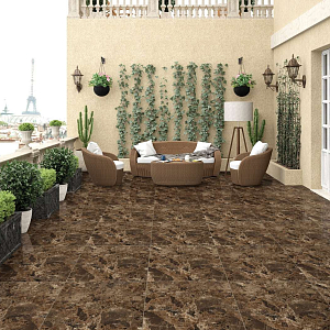 Imperial Brown Italica Tiles