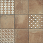 Kube Quinta Cotto-Carrara 45x45 La Platera