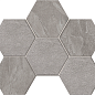 Мозаика LN02/TE02 Luna Hexagon неполированная 25x28.5 Estima