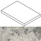620070002354 Continuum Stone Grey Scalino Angolare DX 33x160 Italon