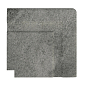 Угол фарфорового поручня наружный Pool Garden Grey 25x25 Serapool фото в миниатюре