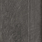 Carrizo Basalt Stopnica Prosta Struktura Mat 30x60 Paradyz