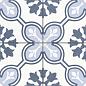 Chateau Blue Pre-Cut 45x45 Etili Seramik