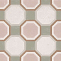 3386036491 Patterns Pink Diamond 9mm R10 22.3x22.3 Harmony