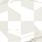 Champagne Mosaic Декор белый 20х50 Laparet