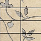 UR02LA Urbana Beige List. Mosaico Fiore 15x45 Impronta