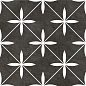 Stella Black 18,7x18,7 Monopole Ceramica