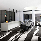 B&W Marble Floor Gres
