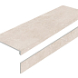 Ступень L Limestone Crema AS с подступенником 32x120 Staro фото в миниатюре