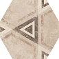 22098 Hexatile Cement Garden Sand 17,5x20 (17 видов паттерна) EQUIPE