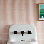 Y15FW05 Strip Синий глянцевый 1.5х14.5 29.4х31.3 Porcelain mosaic фото в миниатюре 7
