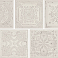 Gatsby white tin 20x20.1 Aparici