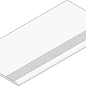 K-2211/SR/st01 Ступень Krater Grey 294x600x9 Kerranova
