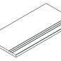 620090001171 Avantgarde X2 Silver Bordo Grip 30x120 Italon