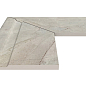 Угол фарфорового поручня наружный 90 Beige Stone 25x50 Serapool фото в миниатюре