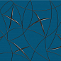 Декор VELA INDIGO STELLA 20,1x50,5 Azori