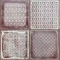 TOSCANA MATT ROSE DECO 20X20 Decocer
