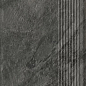 Ardis Dark Stopnica Prosta Struktura Mat 30x60 Paradyz