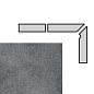 Плинтус ступени 058 Anthrazit правый 31x7.3 Interbau