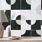 Florentina Lilia White 15x15 Nanda Tiles