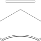 620090001037 Fume Bordo Angolare Round 60x60 Italon