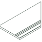 620090001174 Avantgarde X2 Silver Bordo Grip DX 30x120 Italon