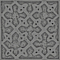 K076622 Enigma уголок серебряный 5x5 Vitra