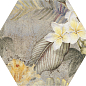 Hibiscus Oxide Matt Hexa 23.2x26.7 ITT Ceramic