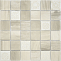 Art Travertino silver MAT 48x48x8 300x300x8 Caramelle Mosaic