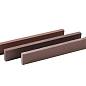 Фасадная Ригельная Шоколад 320x44x14 Натуральный Клинкер фото в миниатюре