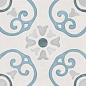 3386036517 Sirocco Blue Dhalia 9mm R10 22.3x22.3 Harmony
