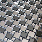 SD20-2 Мозаика зеркальная на сетке (2x2+1x1) 30.9x30.9 Vivere