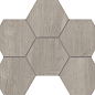SF03 Мозаика Soft Wood Hexagon неполированная 25x28.5 Estima
