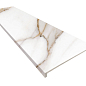 Marbles Peldano Recto Calacatta C-3 33x120 Exagres фото в миниатюре