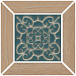 ID153 Вставка Тровазо наборный бежевый матовый 13x13x0,9 Kerama Marazzi