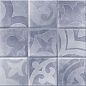 Folk blue голубой 02 25х60 Gracia Ceramica