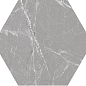 Cosmo Hex Silver 20x24 Click Ceramica