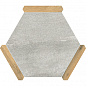 Sacramento Ceniza Pino 22x25 Monopole Ceramica