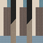 769490 Chimera Decoro Ritmo Beige A Mat Ret 6mm 60x120 Cedit