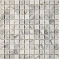 PIX242 Bianco carrara из мрамора полированная 23x23 305х305x6 Pixmosaic