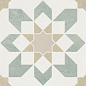 39599 Doha Green Flower SP/22,3 22,3x22,3 Harmony фото в миниатюре 6