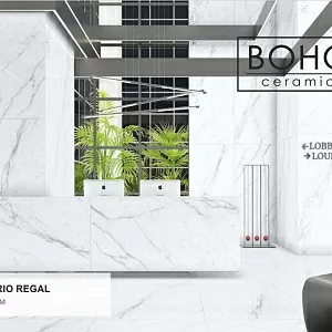 Statuario Regal Boho Ceramic
