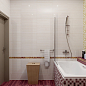 Декор Ампир бордовый 25х50 Laparet