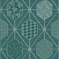 Декор Devore Indigo Geometria 31.5x63 Azori