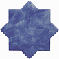 Becolors Star Electric Blue 13.25х13.25 Cevica