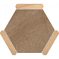 Sacramento Marron Pino 22x25 Monopole Ceramica